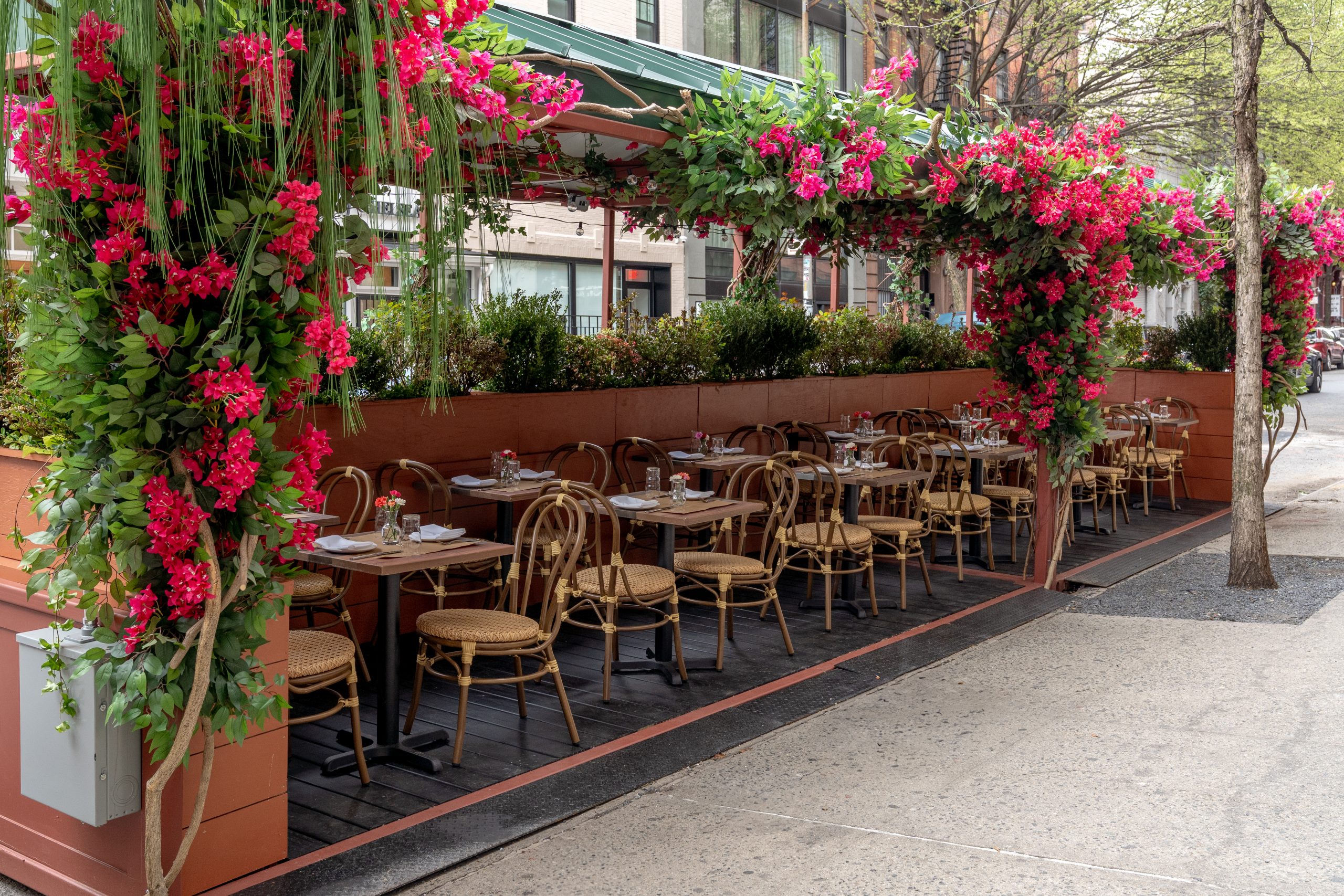 Outdoor Brunch Near Me in Chelsea